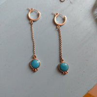 Turquoise drop Earrings
