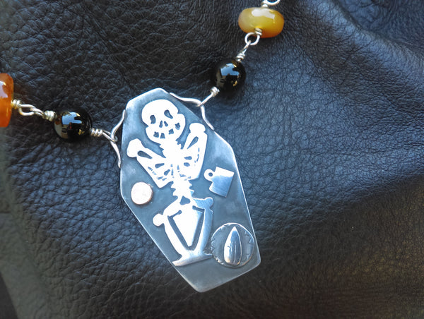 Day of the dead pendant